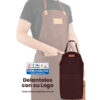 Delantales con logo